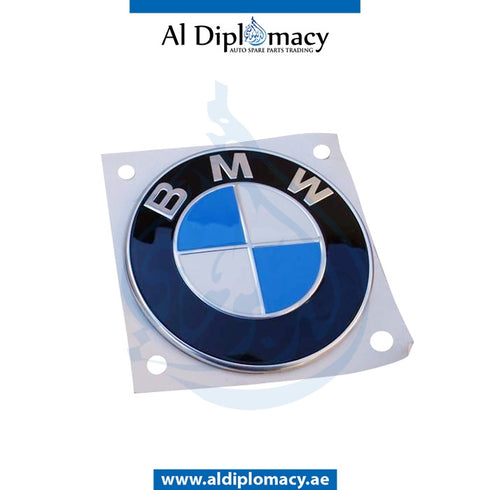 BMW COMPANY Sign, TRUNK LID for BMW 3 SERIES 2018-2022 models, Part Number 51147463715